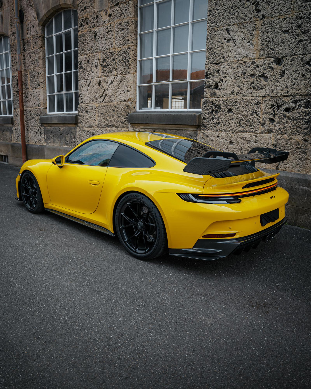 TECHART Rear Panel, Lower Part for Porsche 911 992.1 — TECHART gallery image