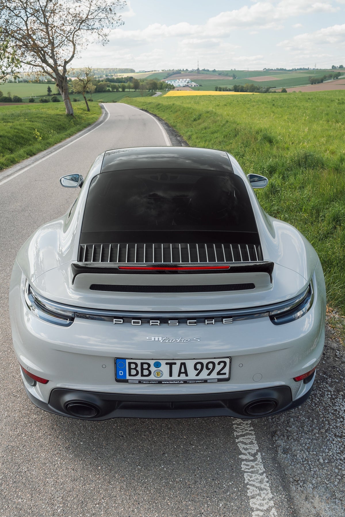 TECHART Rear Spoiler III Carbon for Porsche 911 992.1 — product image