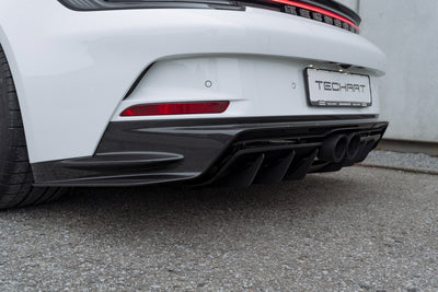TECHART Rear Panel, Lower Part for Porsche 911 992.1 — TECHART gallery image