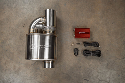 Valvetronic Designs - UNIVERSAL VALVED MUF - UVM.63MM.X1, UVM.63MM.X2, UVM.76MM.X1, UVM.76MM.X2, UVM.89MM.X1, UVM.89MM.X2, UVM.63MM.DUALOUT.X1, UVM.63MM.DUALOUT.X2, UVM.76MM.DUALOUT.X1, UVM.76MM.DUALOUT.X2, UVM.63MM.TSTYLE.X1, UVM.76MM.TSTYLE.X1, UVM.101M