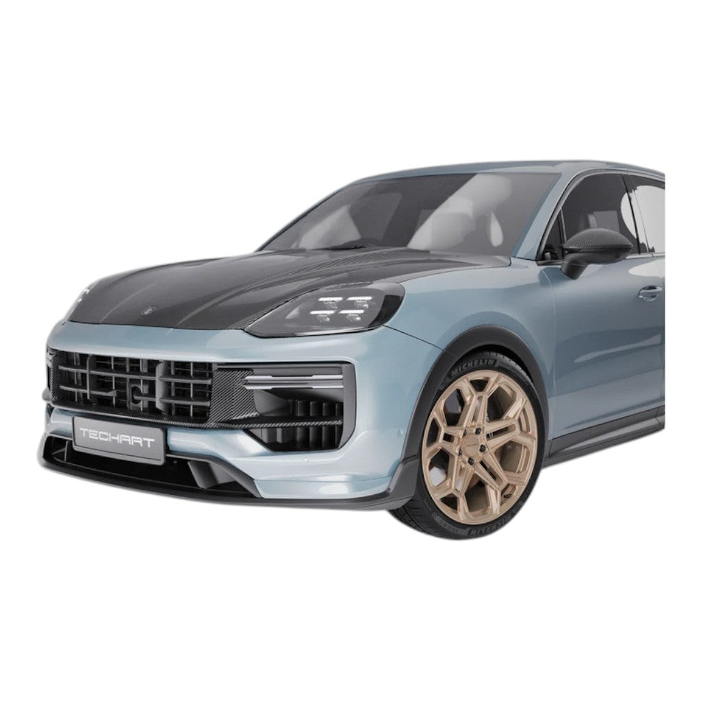TECHART SportDesign front apron retrofit for Porsche Cayenne E3.2