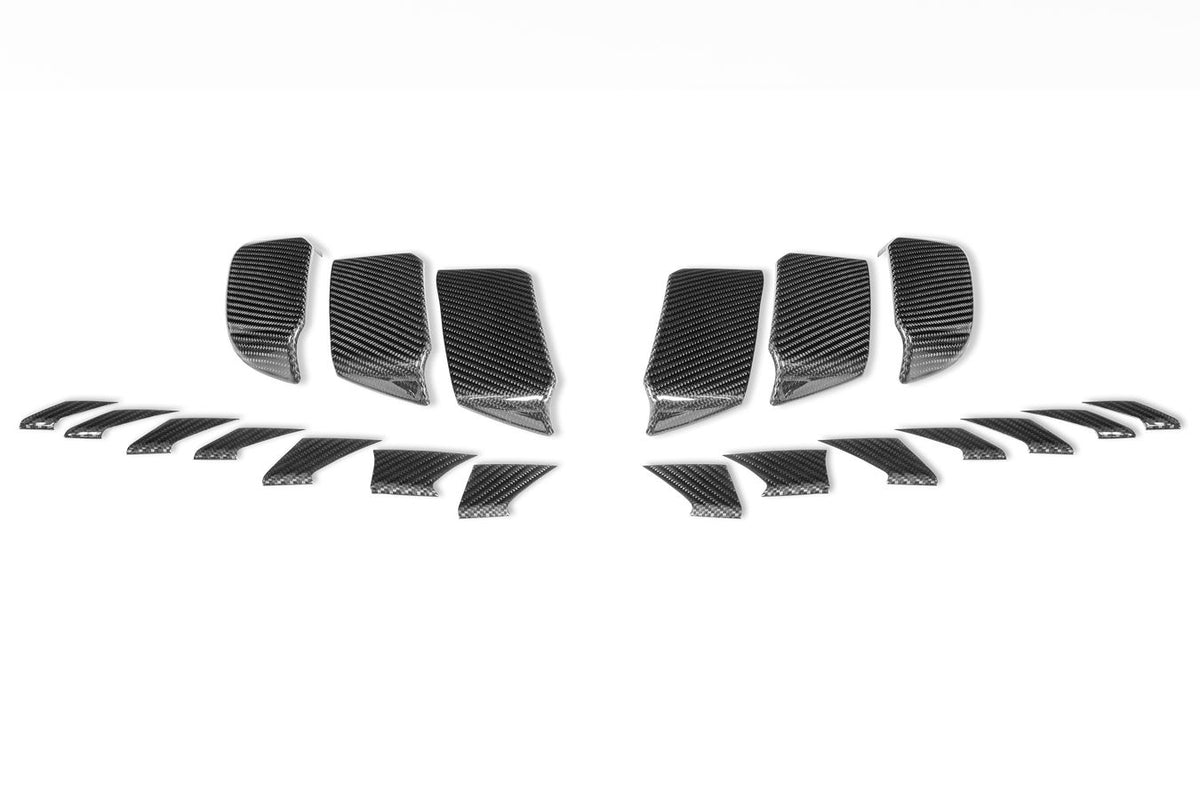 TECHART Carbon Air Outlet Panels for Porsche 911 991.2 GT3 RS