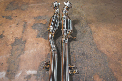 Valvetronic Designs - Mercedes E63 AMG W212 Valved Sport Exhaust System - MER.W212.E63.VSES.BR, MER.W212.E63.VSES.TI