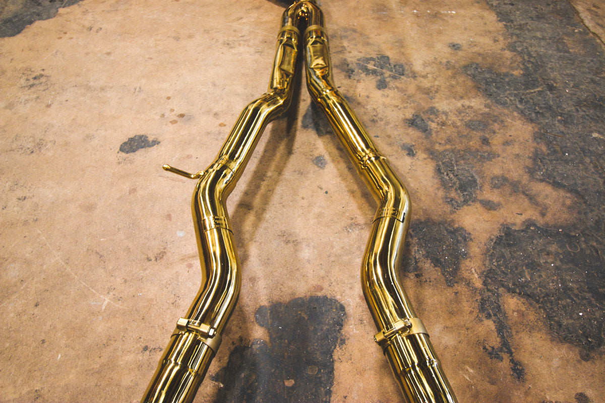 Valvetronic Designs - Toyota Supra A90 / A91 Valved Sport Exhaust System - TOY.A90.VSES.BR, TOY.A90.VSES.AG, TOY.A90.VSES.TI