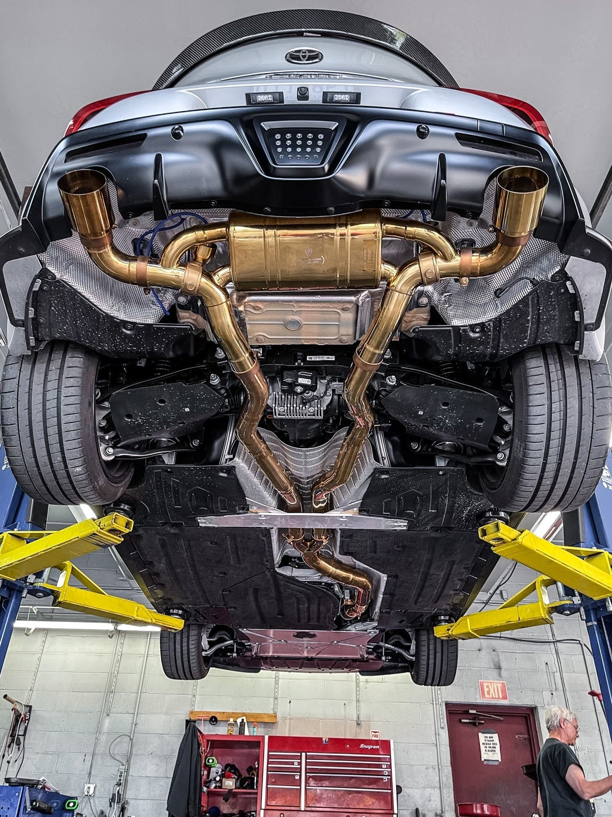 Valvetronic Designs - Toyota Supra A90 / A91 Valved Sport Exhaust System - TOY.A90.VSES.BR, TOY.A90.VSES.AG, TOY.A90.VSES.TI
