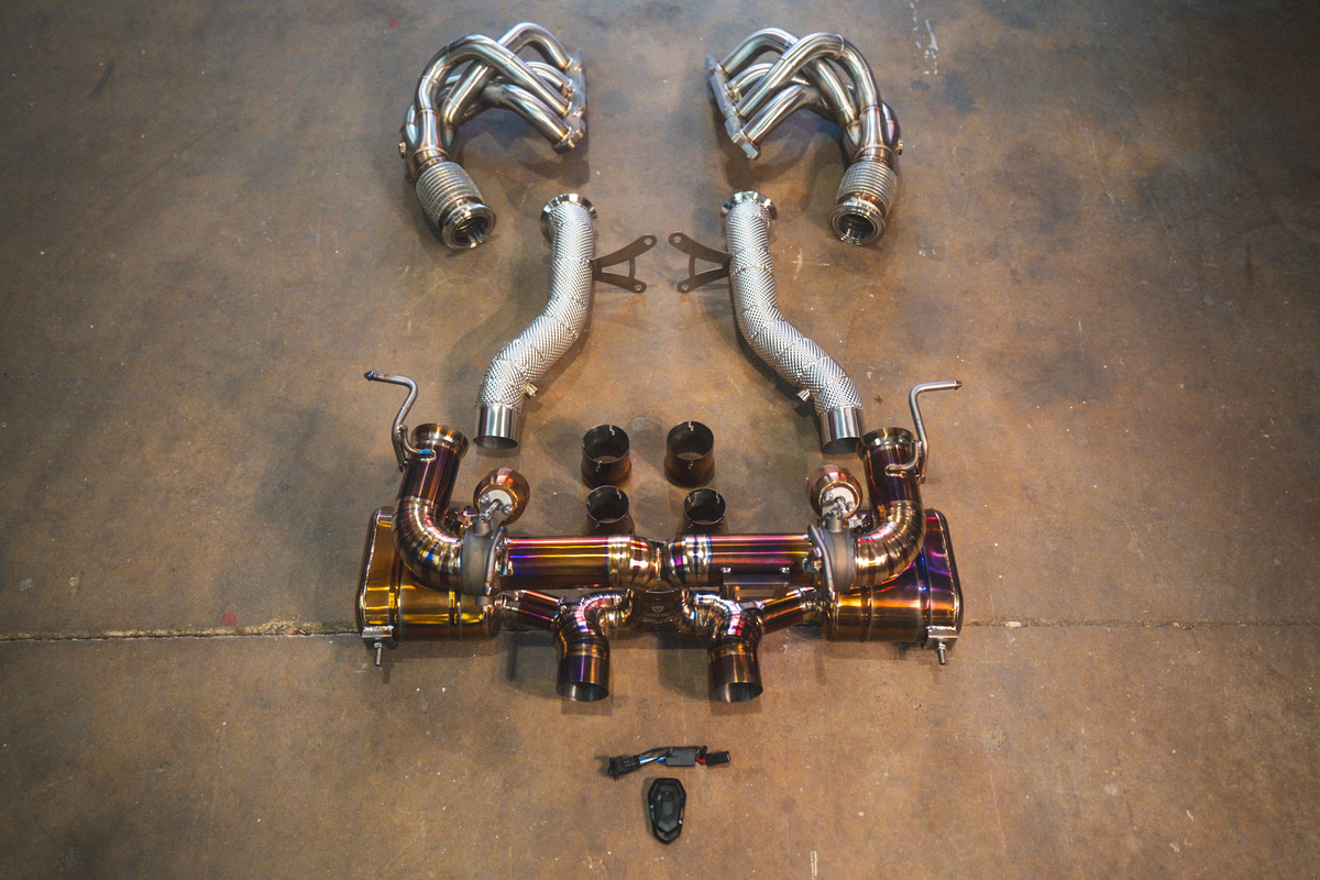 Valvetronic Designs - Ferrari 458 Italia Valved Sport Exhaust System