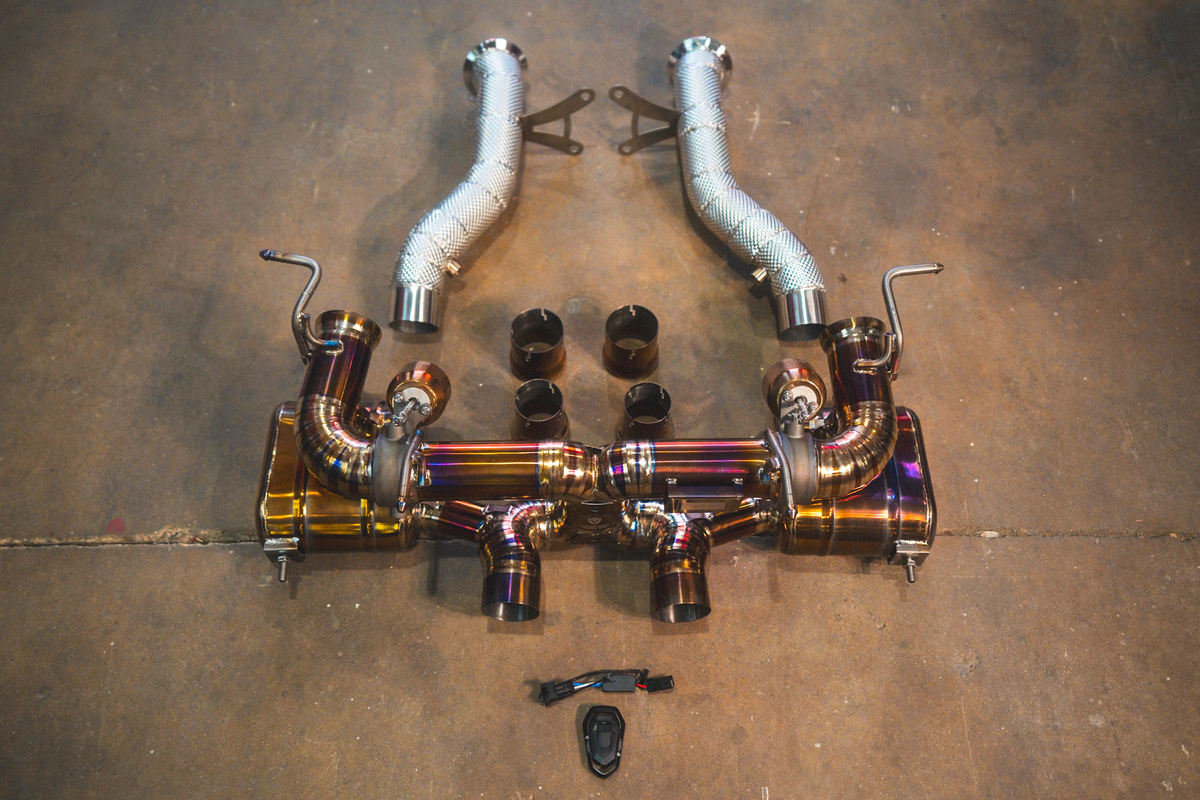 Valvetronic Designs - Ferrari 458 Italia Valved Sport Exhaust System
