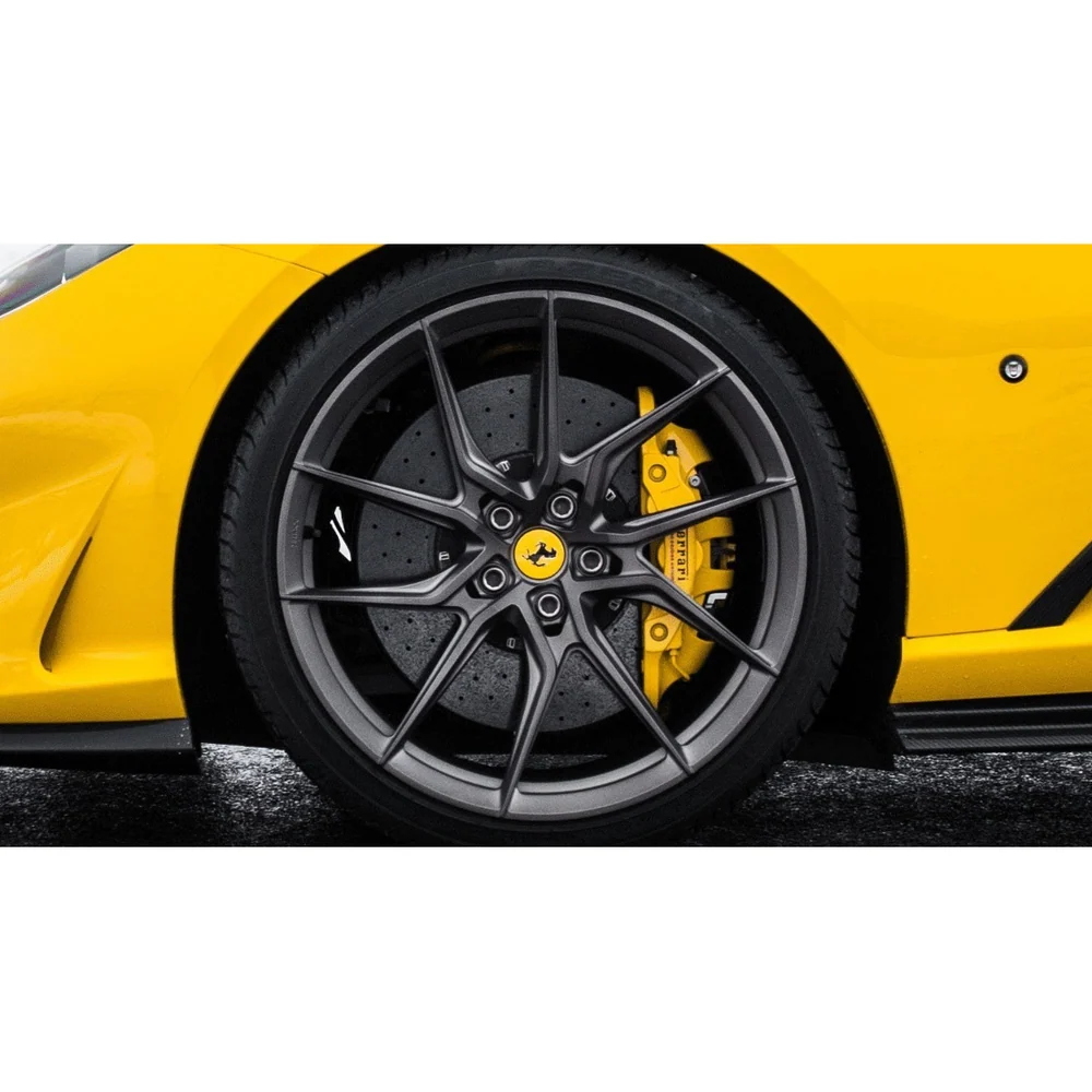 NF8 Forged Aluminium Wheel Set - Ferrari F8 Tributo & Spider - F4 444 74/ 78/ 79/ 70/ 72 - Novitec
