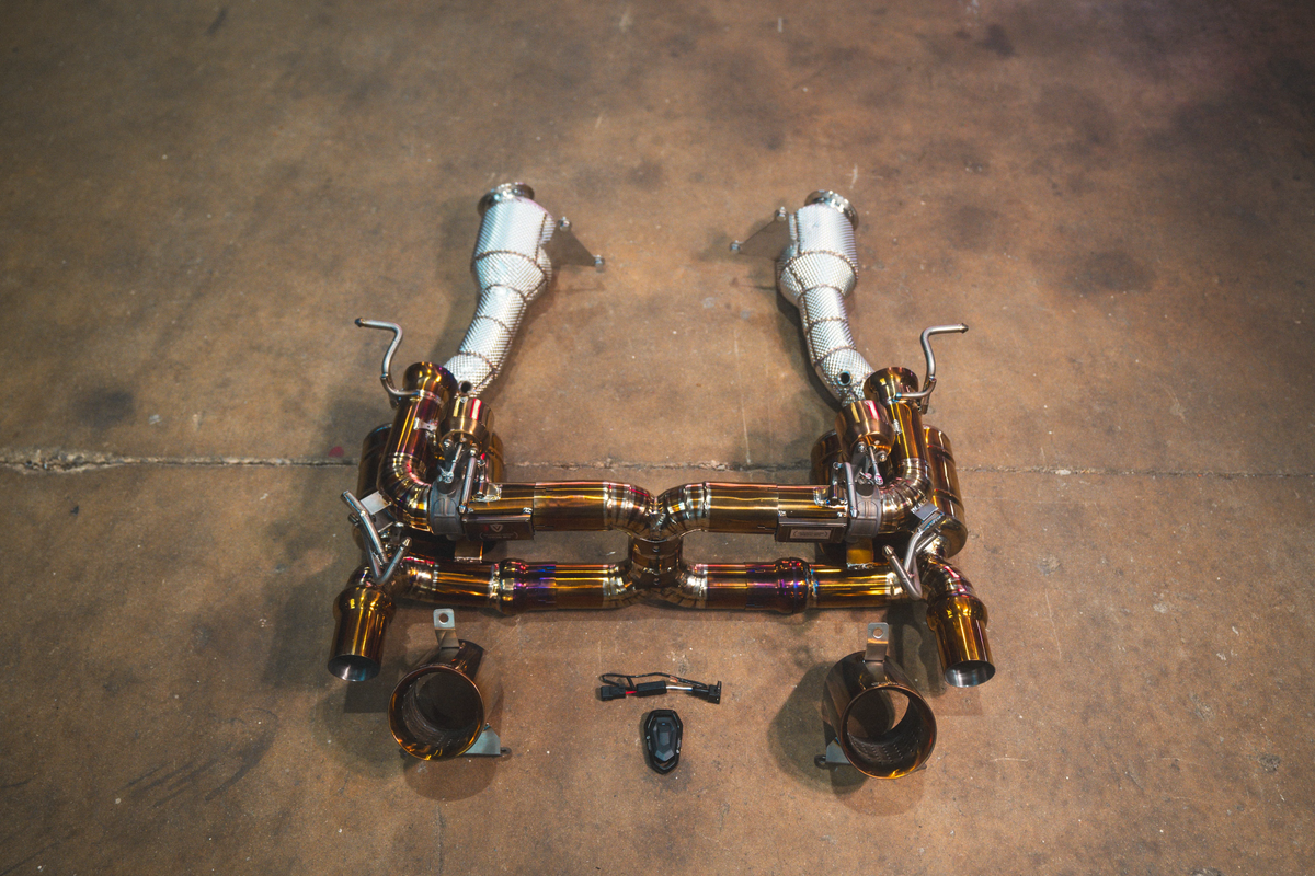 Valvetronic Designs - Ferrari 458 Speciale Valved Sport Exhaust System