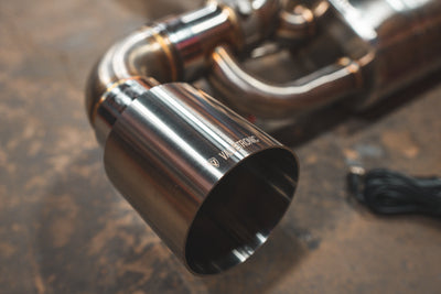 Valvetronic Designs - Toyota Supra A90 / A91 Valved Sport Exhaust System - TOY.A90.VSES.BR, TOY.A90.VSES.AG, TOY.A90.VSES.TI