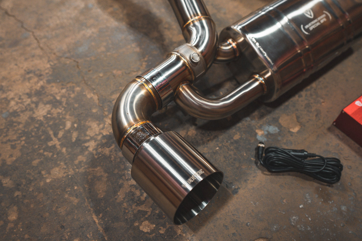Valvetronic Designs - Toyota Supra A90 / A91 Valved Sport Exhaust System - TOY.A90.VSES.BR, TOY.A90.VSES.AG, TOY.A90.VSES.TI