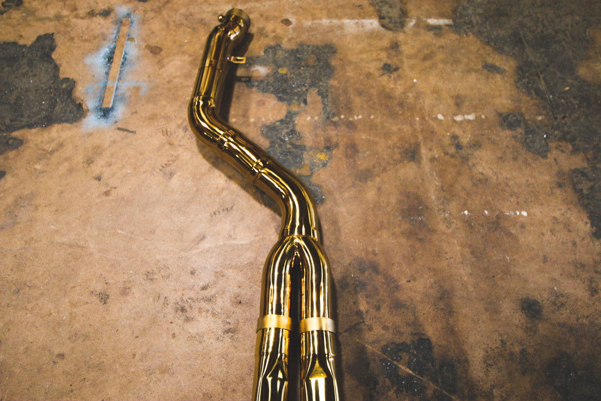 Valvetronic Designs - Toyota Supra A90 / A91 Valved Sport Exhaust System - TOY.A90.VSES.BR, TOY.A90.VSES.AG, TOY.A90.VSES.TI