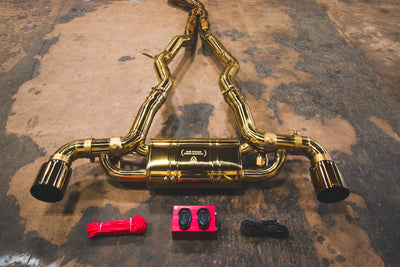 Valvetronic Designs - Toyota Supra A90 / A91 Valved Sport Exhaust System - TOY.A90.VSES.BR, TOY.A90.VSES.AG, TOY.A90.VSES.TI