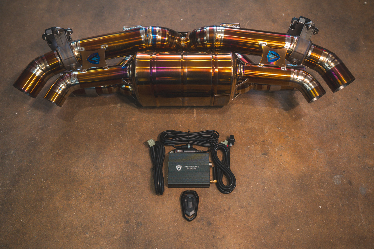 Valvetronic Designs - Valvetronic Valved Sport Exhaust System for Porsche 992 Carrera / Turbo - POR.992.TUR.VSES.TI