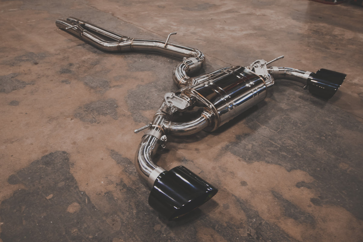 Valvetronic Designs - Audi TTRS MK3 Valved Sport Exhaust System - AUD.MK3.VSES.BR, AUD.MK3.VSES.TI