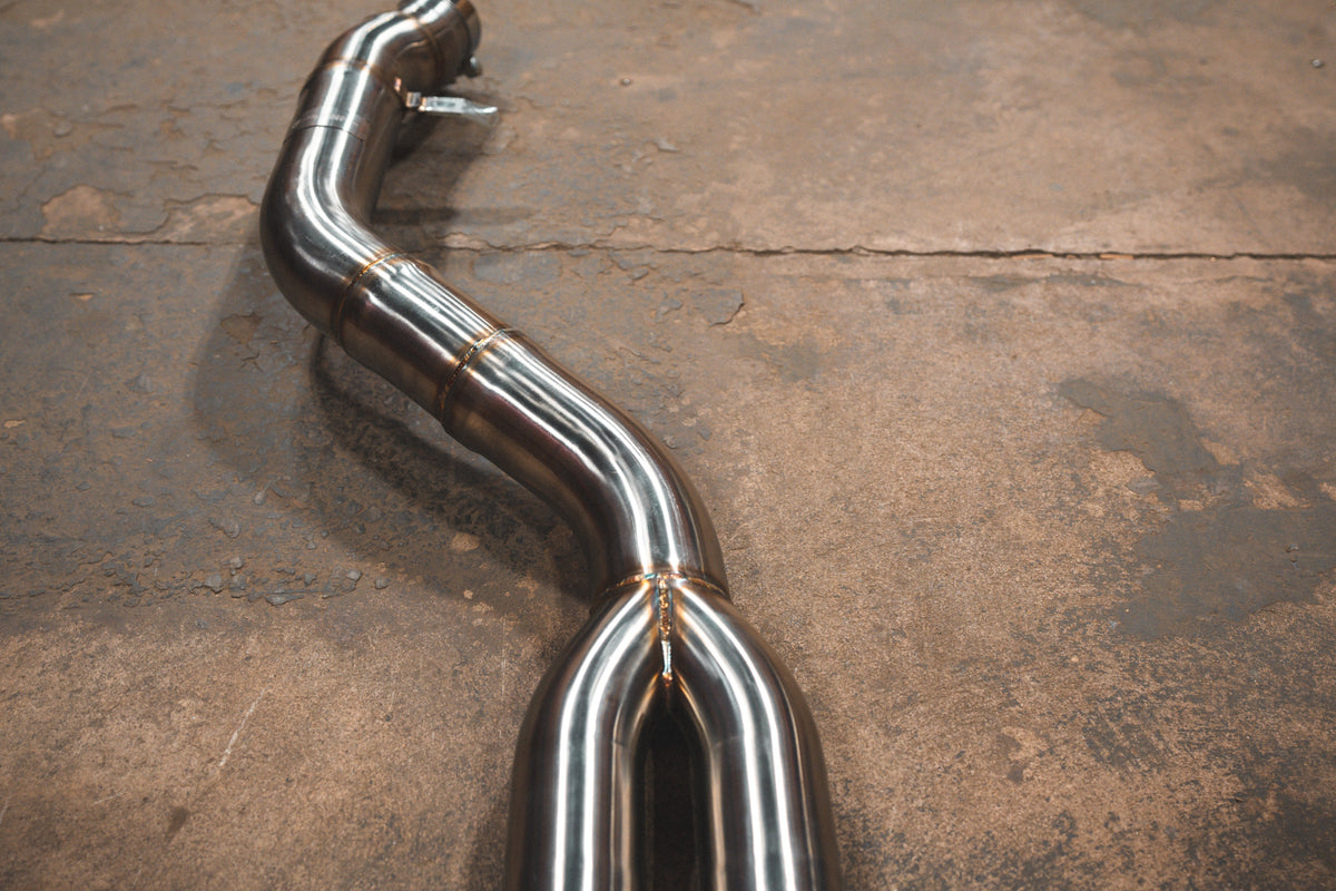 Valvetronic Designs - Toyota Supra A90 / A91 Valved Sport Exhaust System - TOY.A90.VSES.BR, TOY.A90.VSES.AG, TOY.A90.VSES.TI