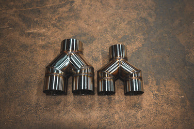 Valvetronic Designs - Valvetronic Designs Universal Y Pipe Adapter - VTD.YPIPE.63MM, VTD.YPIPE.76MM