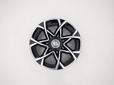 Used FFR-5 22-inch black and machined split-spoke wheel