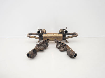 Actual used Lamborghini muffler and catalyst manifold set – DSC01949