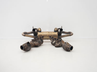 Actual used Lamborghini muffler and catalyst manifold set – DSC01950