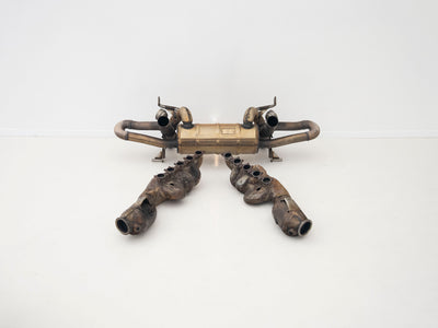 Actual used Lamborghini muffler and catalyst manifold set – DSC01952