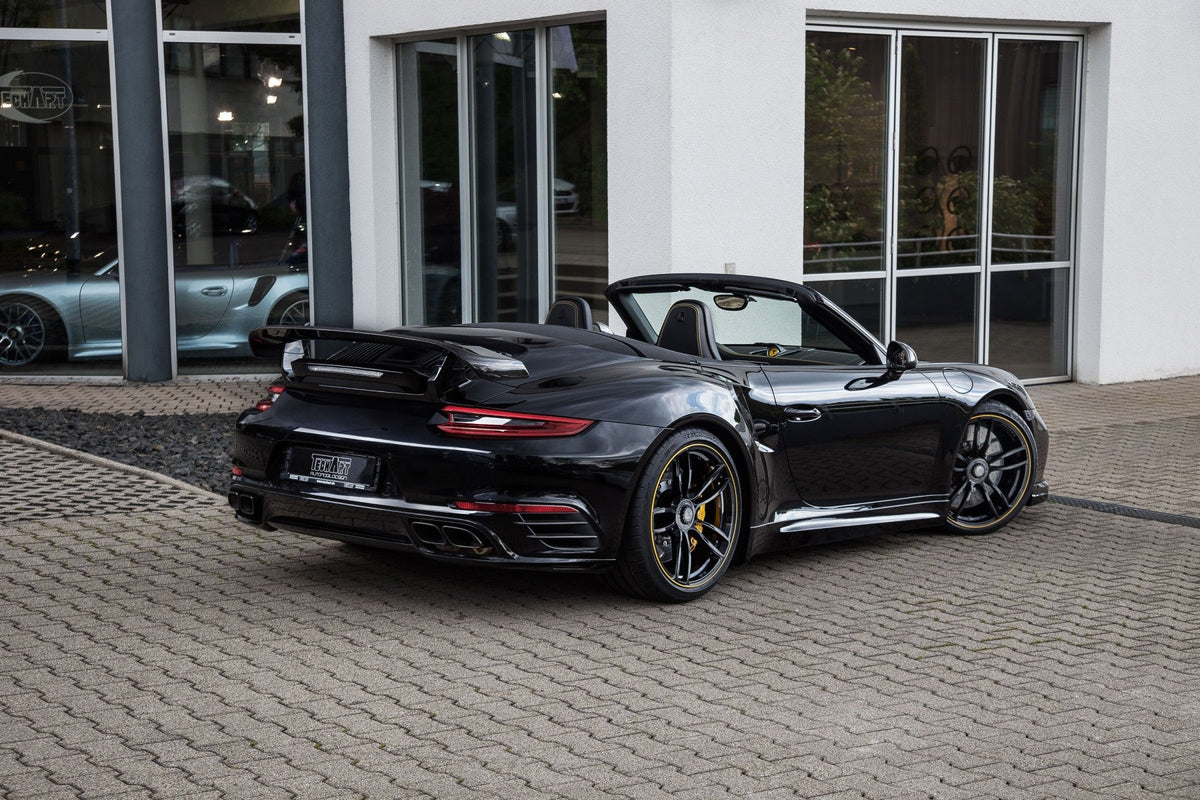 TECHART Carbon Rear Apron Louvres for Porsche 911 991.2 Turbo / Turbo S