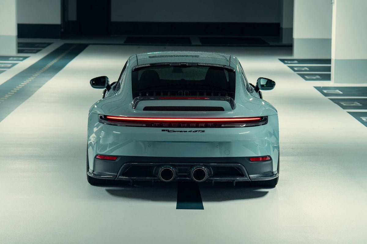 TECHART Rear Diffuser for Porsche 911 992.2 Carrera GTS — rear view 1