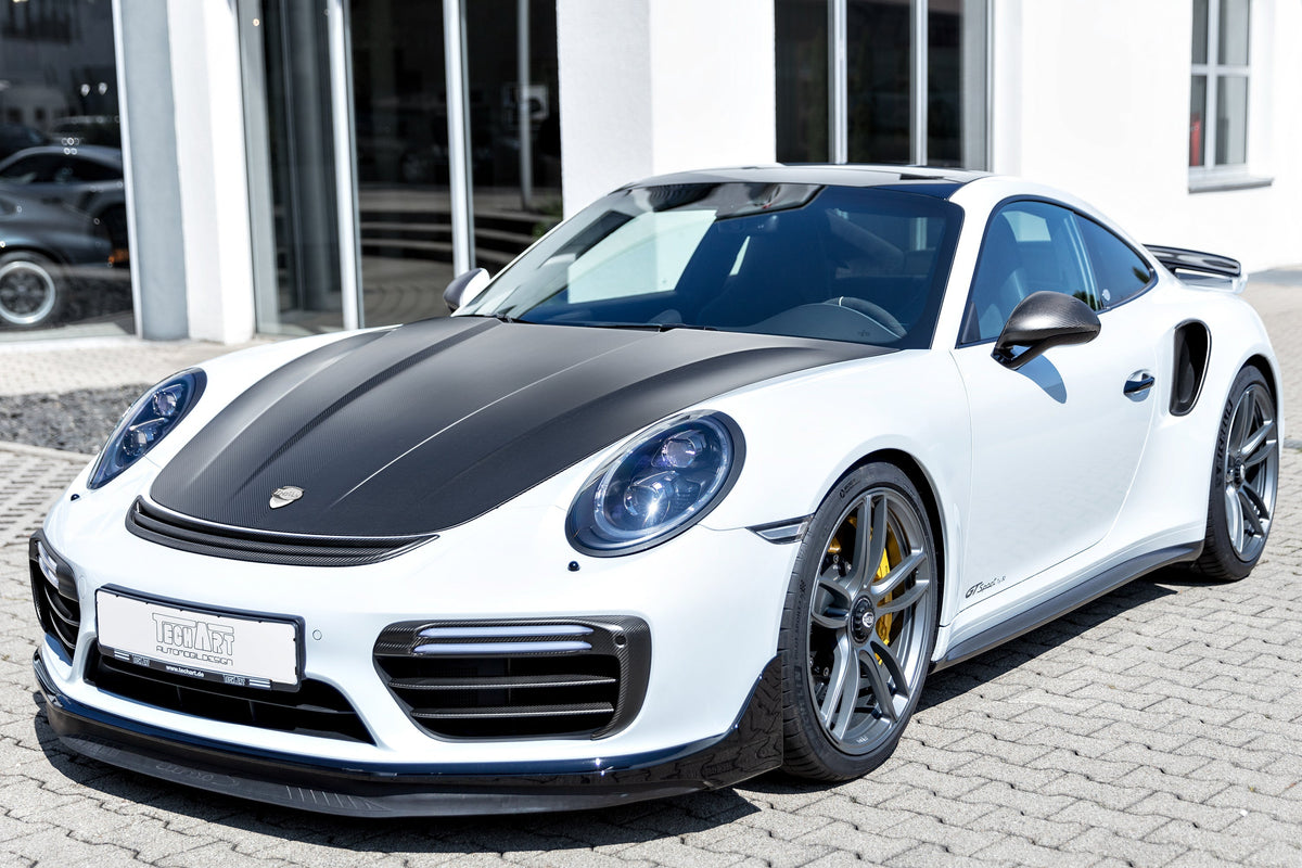 TECHART Carbon Aero Hood for Porsche 911 991.1 — 8