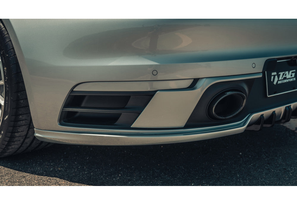TECHART Aero Wings 092.100.510.009 installed detail (DTM Tuning)