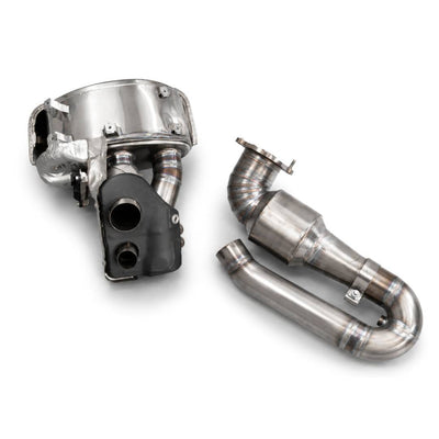 TECHART 992.2 Turbo S valved exhaust detail view 1
