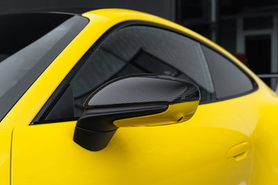 TECHART Side Mirror Trims Carbon for Porsche 911 992.1 / 992.2