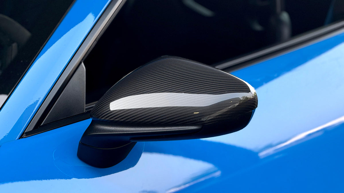 TECHART Side Mirror Trims Carbon for Porsche 911 992.1 / 992.2