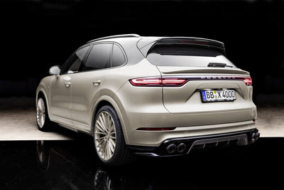 TECHART Rear Apron with Diffuser for Porsche Cayenne E3.1