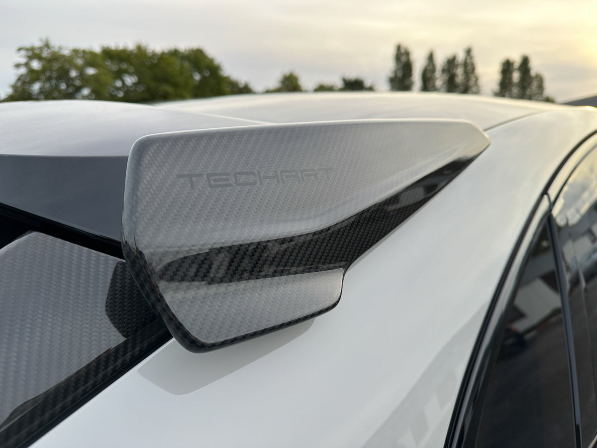 TECHART Roof Spoiler End Plates for Coupé for Porsche Cayenne E3.1 / E3.2