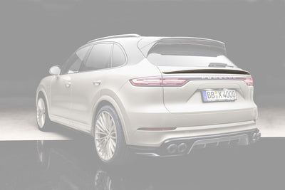 TECHART Rear Spoiler Panel for Hatchback for Porsche Cayenne E3.1 / E3.2
