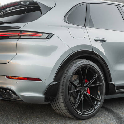 TECHART Formula VI 22-Inch Forged Wheel for Porsche Cayenne E3.1 / E3.2 — installed view