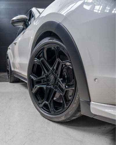 TECHART Daytona II 22-Inch Wheel for Porsche Cayenne E3.1 / E3.2 — installed view